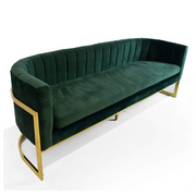 Emporium Green Velvet Sofa