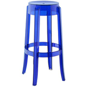 Stool Acrilico Azul Royal